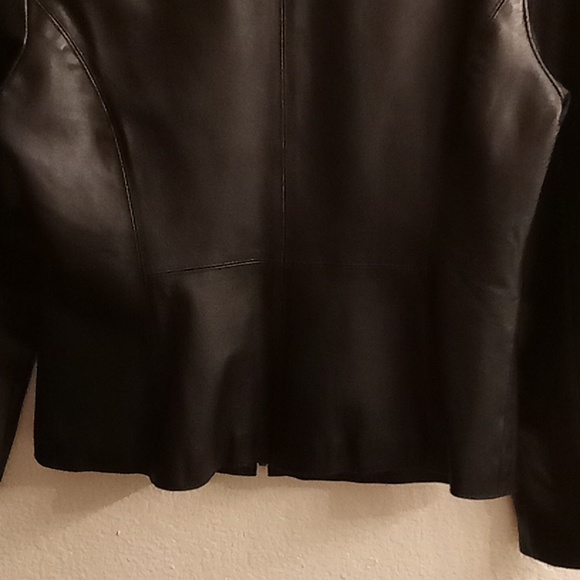 VANTAGE A.M.I. Leather Boho Matrix Goth Minimalist Biker Sz M Black Color HCS - Picture 3 of 12